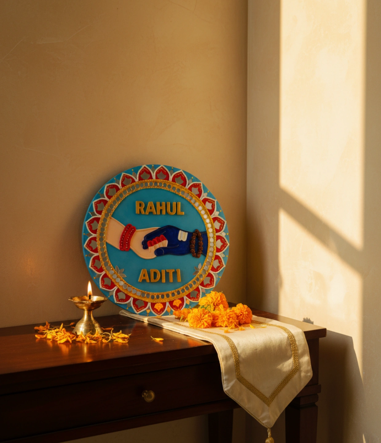 Royal Couple Door Decor